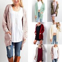 Walson Boho Long Sleeve Open Front Cardigan