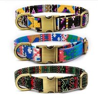 Dog Collar Metal Buckle Training