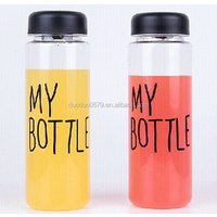 YXJ001 Trade assurance supported bpa free Tritan MY BOTTLE 500ml water bottle