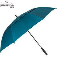 standard umbrella specification auto open rubber coated handle golf umbrella