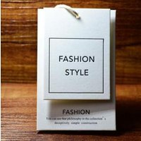 Garment Paper Hang Tag Logo Printing