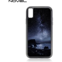 New Arrival Sublimation blank 2D 2 in 1 Phone Case For Iphone XR