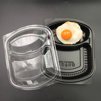 Biodegradable Microwave Plastic Takeaway Food Containers