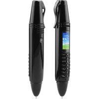 2019 0.96 Inch Screen Dual SIM Card GSM Pen Shaped Mini Mobile Phone