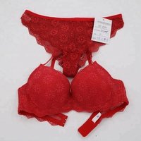 Stylish Lace Push Up Bra Panty Set
