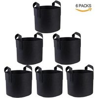 Factory Made,Garden Grow Bags 3 Gallon 5 Gallon 7 Gallon 10 Gallon Aeration Fabric Pots Container Garden Potato Felt Grow Bag