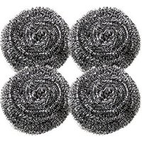 Sponges Scouring Pads 20PCS Stainless Steel Cleaning Metal Scrubber Ball Kitchen Brush Dish Cleaning Tools Dropshipping