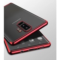 High Qualityfor iphone X Electroplated Clear Soft TPU Case Back Cover For Samsung Galaxy s9 Plating Phone Case
