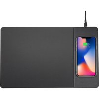 hot selling new 10w wireless charger rubber mouse pad Qi standard 2 in 1 wireless charging mat