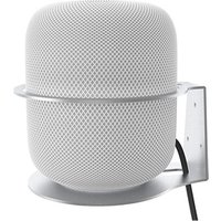 Wall Mount for Apple HomePod, Sturdy Aluminum Alloy Made Bracket Mount Stand Anti-Scroll Holder for HomePod Smart Speaker