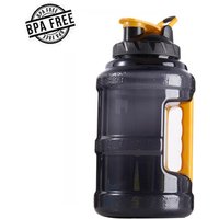 Big BPA FREE 2.5L Plastic Shaker Bottle Sports Gym Fitness Bodybuilding Water Bottle, Training Jug