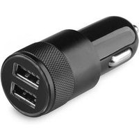 Wholesale Free Logo Aluminum 5V 2.1A 2 Port Dual USB Car Charger for Android iPhone iPad