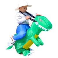 Inflatable Dinosaur Mount Costume Halloween