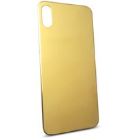 24-karat 3MU thick gold glass back cover for iphone X