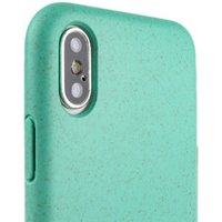 Factory Supplier Custom Emboss Logo Biodegradable Eco Friendly Anti-scratch Wheat Phone Case For IPhone X/Xr/Xs Max Phone Case