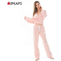 Women's 100% Organic Cotton Two-Piece Pyjama Set