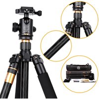 Q999 Professional fluid head aluminum video camera tripod,1590mm digital and slr camera tripod free shipping 666