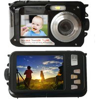 2.7inch TFT Digital Camera Waterproof 24MP MAX 1080P Double Screen 16x Digital Zoom Camcorder DC998