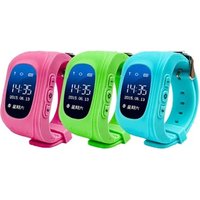 Q50 GPS LCD Child Locator SOS New Smart Watch Android Watch Phone Kids Watch English Russian Spanish German French Vietnamese