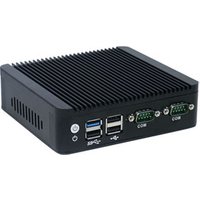 Yanling Fanless mini computer intel j1900 CPU dual intel i211-AT lan nano itx desktop pc support RS232 Port