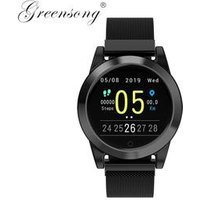 Ak19 bluetooth smartwatchs 2019 round screen smartwatch sleep monitoring smart watch long standby sports smart bracelet