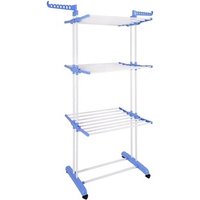 Folding Cloth Hanger Rack Space Saving Garment Display Hanger Stand Metal Rack For Clothes Towel