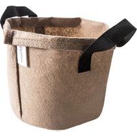 1 / 2 / 3 / 5 / 7 / 10 / 15 / 20 / 25 / 30 /50/100/200/400 Gallon Hydroponics Garden Fabric Plants Tan Grow Bags Bag 5 Gallon