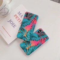 Matte Phone Case For iPhone 5 6 6S 7 7Plus 8 8Plus X XS Max Cute Patterned Plastic Cover Coque For iPhone 7 Case