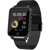 Microwear X9 square full touch big screen Smart band smart watch IP68Waterproof Multi-Mode Heart Rate steps Change Metal/Silicon