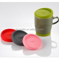 Custom silicone coffee cup lids plastic cup cover coffee cup cover