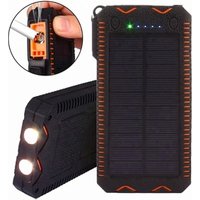 2018 Newest Portable Solar Power Bank Solar Charger With Cigarette Lighter