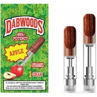 Childproof zipper Bag Packaging cbd vape cartridge Dabwoods 0.8 1.0ml 1 Gram Glass tank Vape Cartridge