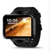 DM98 Smart Watch MTK6572 Android 4.4 OS 3G WIFI GPS Bluetooth 4.0 Support SIM Card Dual Core 4GB ROM Camera Smartwatch
