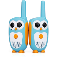 Retevis RT30 Unique Christmas Gift Walkie Talkie For Kids Child Toy FRS 467.5625MHz PMR446 mini Handheld two Way Radio Owl Toys