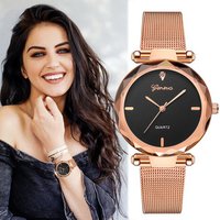 2019 Best Sell Women Watches Geneva Fashion Classic Hot Sale Luxury Stainless Steel Analog Quartz WristWatches relogio feminino