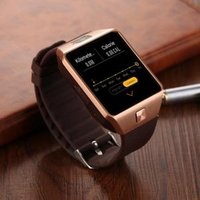 QW09 Smart watch DZ09 Android Upgrade Mobile phone Smartwatch 3G WIFI Card waterproof stainless steel case Alarm touch