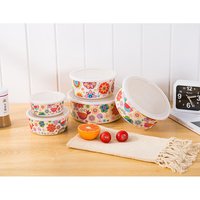 FDA LFGB food grade dinnerware reusable camping eco bio bamboo fiber lunch box bento storage box food container set with PE lid