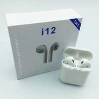 I12 TWS 2019 Hot Earphone Hands Free touch Control i12 earbuds bluetooth TWS for iphone X auto pairing wireless headphone