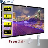 Factory Wholesale Display Matte white wholesale outdoor wall mount soft foldable outdoor portable projection screen