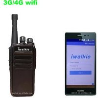 GSM3600 3G or 4G GSM radio WCDMA radio with wifi GPS Global Network Unlimited talking range Walkie Talkie with free platform