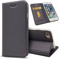 iCoverCase Luxury Book Flip Carcasa Coque Cover For Apple iPhone X 6 6s 7 8 Plus Case Leather Wallet Mobile Phone