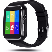 Fancytech X6 Multi-national Language BT Phone Reminder Adult Card Step Counter Multi-function Smart Watch