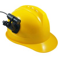 2019 new product 3M VHB adhesive safety helmet bracket camera mount for 15.3-17mm cylinder camera small torch laser pen