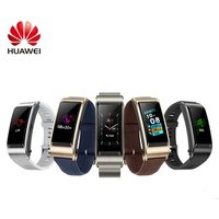 Original Huawei TalkBand B5 Talk Band B5 Bluetooth Smart Bracelet Sports Wristbands Touch AMOLED Screen Call Earphone Band