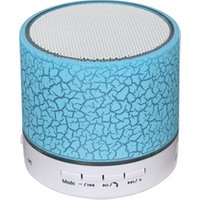 Fashionable Can be customized Mobile Phone Wireless Portable Mini Bluetooth Speakers with led light Small Music Audio TF USB FM