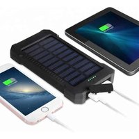 Solar Charger LAUMOX Solar Power Bank 20000mAh Waterproof Portable Battery Charger for Android and iOS