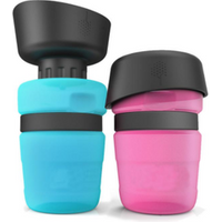 Dog Outdoor Sports Squeeze Water Bottle Cup Pet Travel Kettle Dog Portable Water Bottle Dog Food Silicone Folding Cover Cup