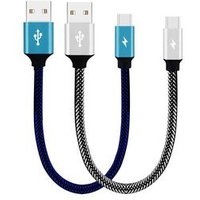 braided fishing line usb c cable short 30cm