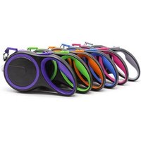 Customized Private Label Waterproof Pet Automatic Chew Proof Large Heavy Duty Metal Dog 16ft Retractable Leash For Dogs