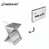 Foldable Stainless Steel Portable BBQ Grill